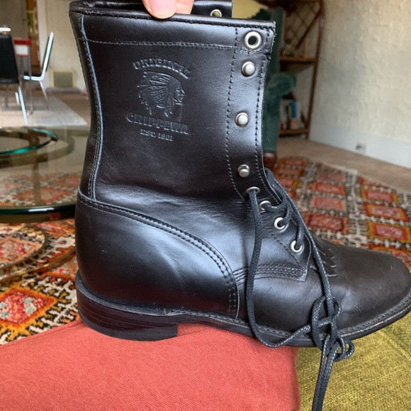 Genuine Chippewa Lacer Boots 8 Inch 